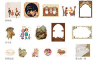 Load image into Gallery viewer, Journal Stickers Kraft Paper Aesthetic Stationery Decorative Tape
