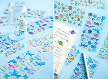 이미지를 갤러리 뷰어에 로드 , Ins Dream Sticker 3D Transparent Decorative Tape Cute Stickers
