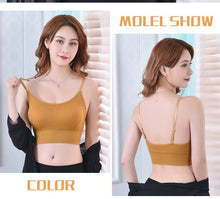 Load image into Gallery viewer, Comfortable sports underwear  bra without steel ring
