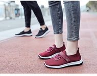 Couple walking shoes Casual shoes Flying woven walking shoes for men and women