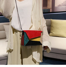 Tải hình ảnh vào trình xem Thư viện, Túi nhỏ thời trang Phiên bản Hàn Quốc túi nữ mới đơn giản đeo vai túi đeo chéo túi thường khóa túi vuông nhỏ
