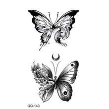 Charger l&#39;image dans la galerie, Temporary tattoos  Tiny Tattoos N0.141-NO.160 Expressions Tattoo
