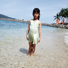 이미지를 갤러리 뷰어에 로드 , Girls&#39; swimsuit one-piece, princess dress, cute Korean kids,  baby swimwear, children&#39;s swimwear
