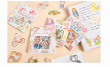 Load image into Gallery viewer, Cute stickers  Afternoon Pastry Little Red Riding Hood Series Sticker Pack Fresh Style
