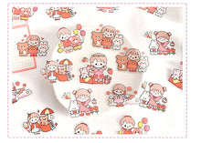 Load image into Gallery viewer, PET Cute  Sticker  Funny stickers Happy Planner Stickers
