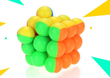 Load image into Gallery viewer, Color shaped 3X3 color bead Rubik&#39;s cube fast and smooth smart toys for children
