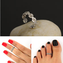 Load image into Gallery viewer, All-match Daisy Flower Ring Foot Ring
