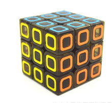 이미지를 갤러리 뷰어에 로드 , Magic cube dimension 3X3 surface color square circle black transparent bottom fast and smooth children&#39;s educational toys
