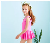Charger l&#39;image dans la galerie, Girls&#39; swimsuit one-piece, princess dress, cute Korean kids,  baby swimwear, children&#39;s swimwear
