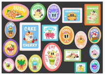 Load image into Gallery viewer, Phone Case Stickers  American Style Stickers Funny Stickers 40PCS
