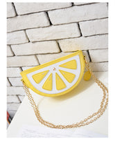 Load image into Gallery viewer, Fruit Shaped Handbag Crossbody Bag Lemon Watermelon Fashion Accessories
