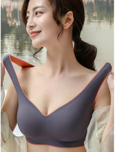 Load image into Gallery viewer, Super comfortable latex seamless and underwire push up bra
