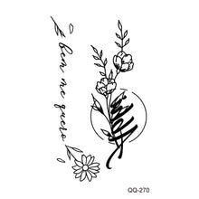 Load image into Gallery viewer, Temporary tattoos Little tattoos  NO.261-280 Tattoo stickers  temporary tattoos neck
