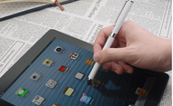 Touch screen dedicated capacitive pen IPAD TABLET dedicated double head