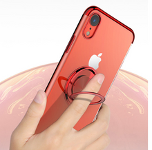 Load image into Gallery viewer, Transparent TPU Shock Resistant Ring Magnetic Phone Case FOR IPHONE 11 11PRO 11PRO MAX
