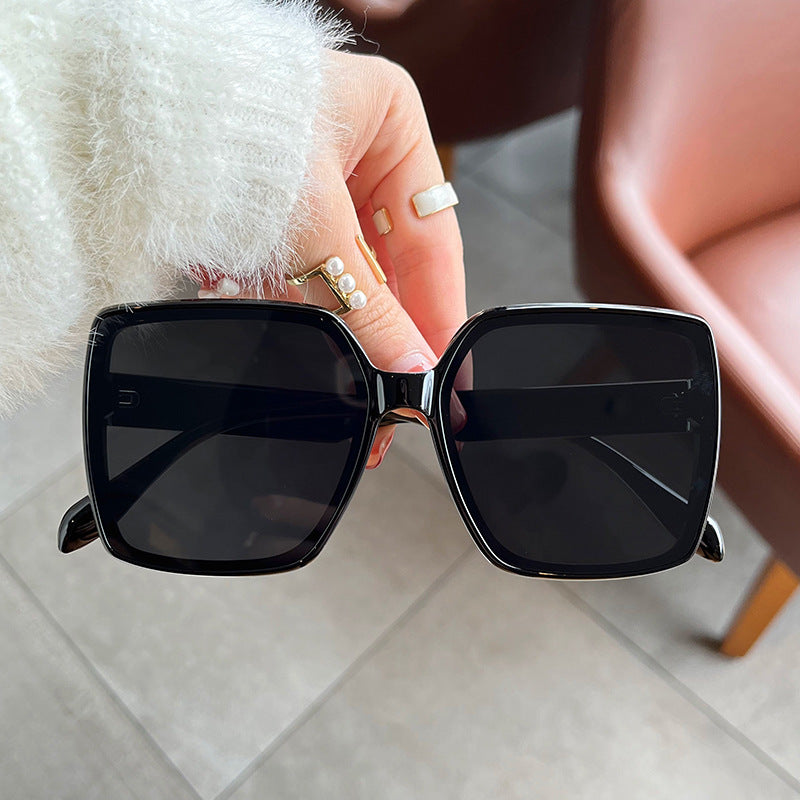 Large Frame Fashion Sunglasses UV Protection