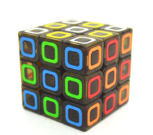 Load image into Gallery viewer, Magic cube dimension 3X3 surface color square circle black transparent bottom fast and smooth children&#39;s educational toys
