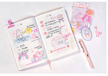 Load image into Gallery viewer, Washi Tape Kawaii Stationery Scrapbook Stickers
