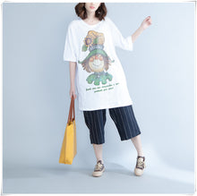 Tải hình ảnh vào trình xem Thư viện, T-shirt Summer Clothes Casual Clothes Oversize T-shirt
