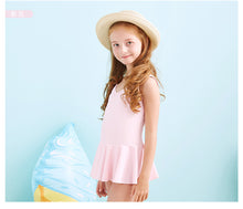 이미지를 갤러리 뷰어에 로드 , Girls&#39; swimsuit one-piece, princess dress, cute Korean kids,  baby swimwear, children&#39;s swimwear
