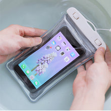 Load image into Gallery viewer, Airbag waterproof bag  mobile phone case swimming floating  inflatable
