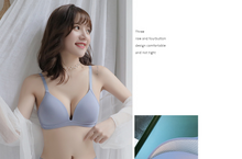 Load image into Gallery viewer, Fashionable and comfortable push-up bra without underwire
