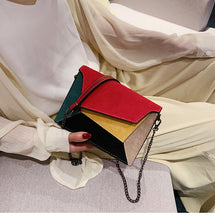 Tải hình ảnh vào trình xem Thư viện, Túi nhỏ thời trang Phiên bản Hàn Quốc túi nữ mới đơn giản đeo vai túi đeo chéo túi thường khóa túi vuông nhỏ
