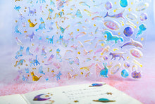 Cargar imagen en el visor de la galería, Ins Dream Sticker 3D Transparent Decorative Tape Cute Stickers
