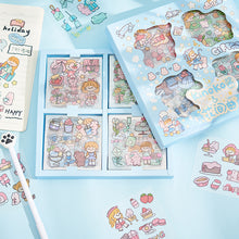 Load image into Gallery viewer, Cute Stickers Funny Stickers What Bottle Stickers Happy  Planner Stickers PET transparent stickers
