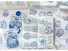 Tải hình ảnh vào trình xem Thư viện, Cute Stickers Funny Stickers  Kawaii Stationery Pet Stickers Washi Tape
