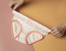 Charger l&#39;image dans la galerie, Mode Quatre paquets de sous-vêtements confortables pour femmes, haute élasticité, antibactériens et sains
