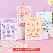 Load image into Gallery viewer, Paper Notebook 32K  Cute Stationery Aesthetic Notebook  Diary Book Account book
