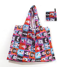 Load image into Gallery viewer, Foldable ultra-light shopping bag supermarket bag grocery bag big capacity colorful style
