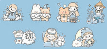 Charger l&#39;image dans la galerie, PET Cute  Sticker  Funny stickers Happy Planner Stickers
