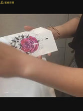 Load and play video in Gallery viewer, Water Tattoo  Temporary Tttoos N0.021-NO.040 Tatoo Print
