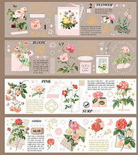 Load image into Gallery viewer, Flower Stickers Butterfly Stickers Happy Planner Stickers Washi Tape
