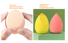 Load image into Gallery viewer, 8PCS Blending sponges Beauty Eggs  Makeup Sponges for Cream, Powder and Liquid Non Latex, Soft,elastic,Multi-colored ,beauty tools
